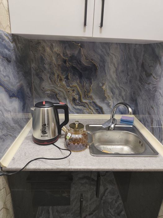 Бир хонали 20 кв 1. 4. 9 мебель техникаси билан