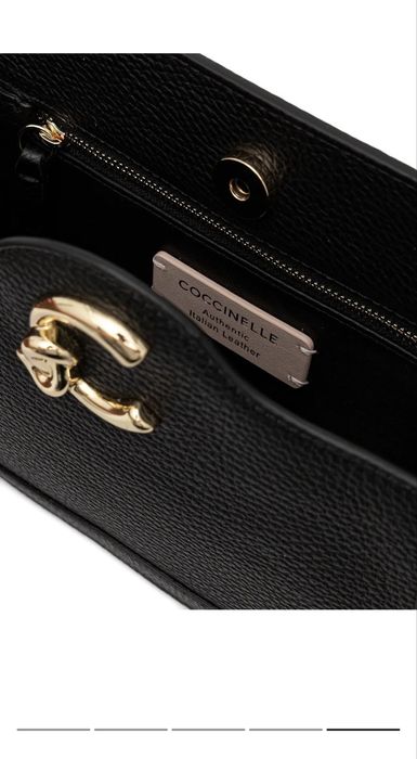 Coccinelle C-ME leather cross body bag