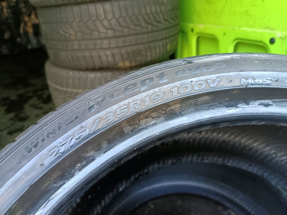 Anvelope MS iarna 275 35 19 hankook 7mm.2015