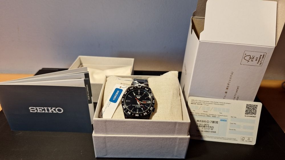 Seiko 5 automatic nou, nepurtat, la cutie