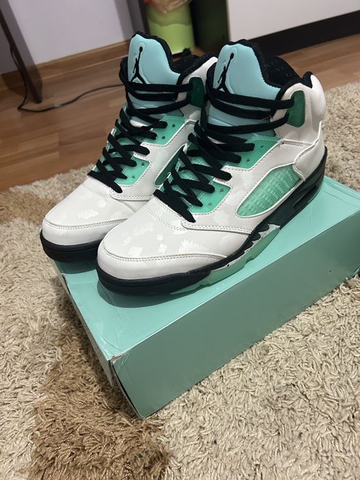 Jordan 5 island green