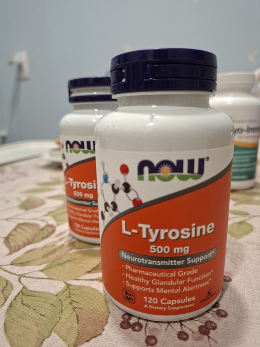 L-tyrosine l-тирозин 500мг 120 капсул