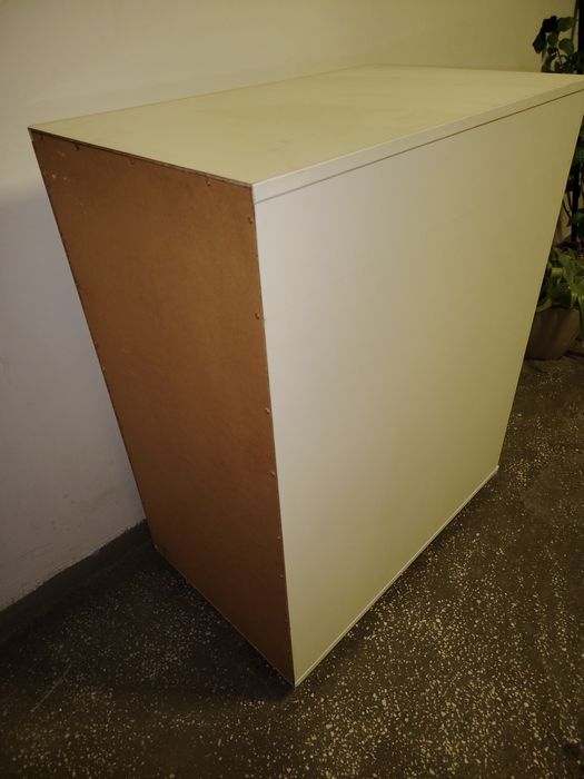 Dulap depozitare pe roti pt balcon. Cote 48 x 80x 100cm.