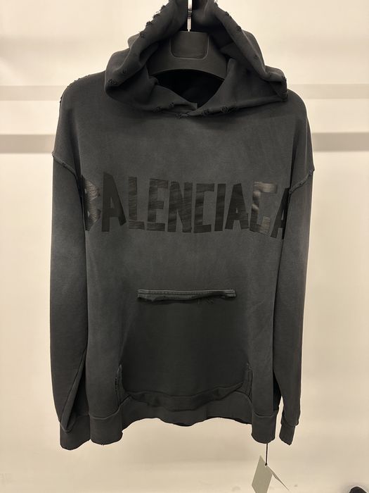 Hanorac B.alenciag.a bumbac 100%