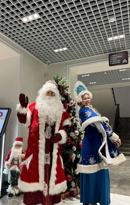 Дед мороз и снегурока на ваш праздник  Карпоратив, поздравление в офис