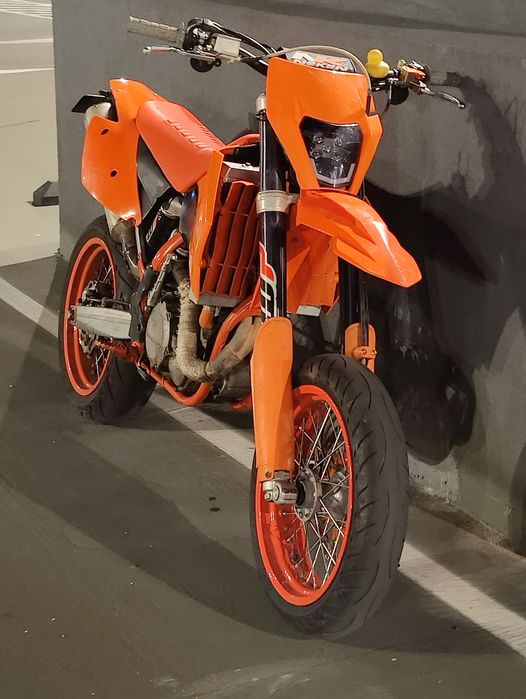 KTM EXC 525 supermoto defect