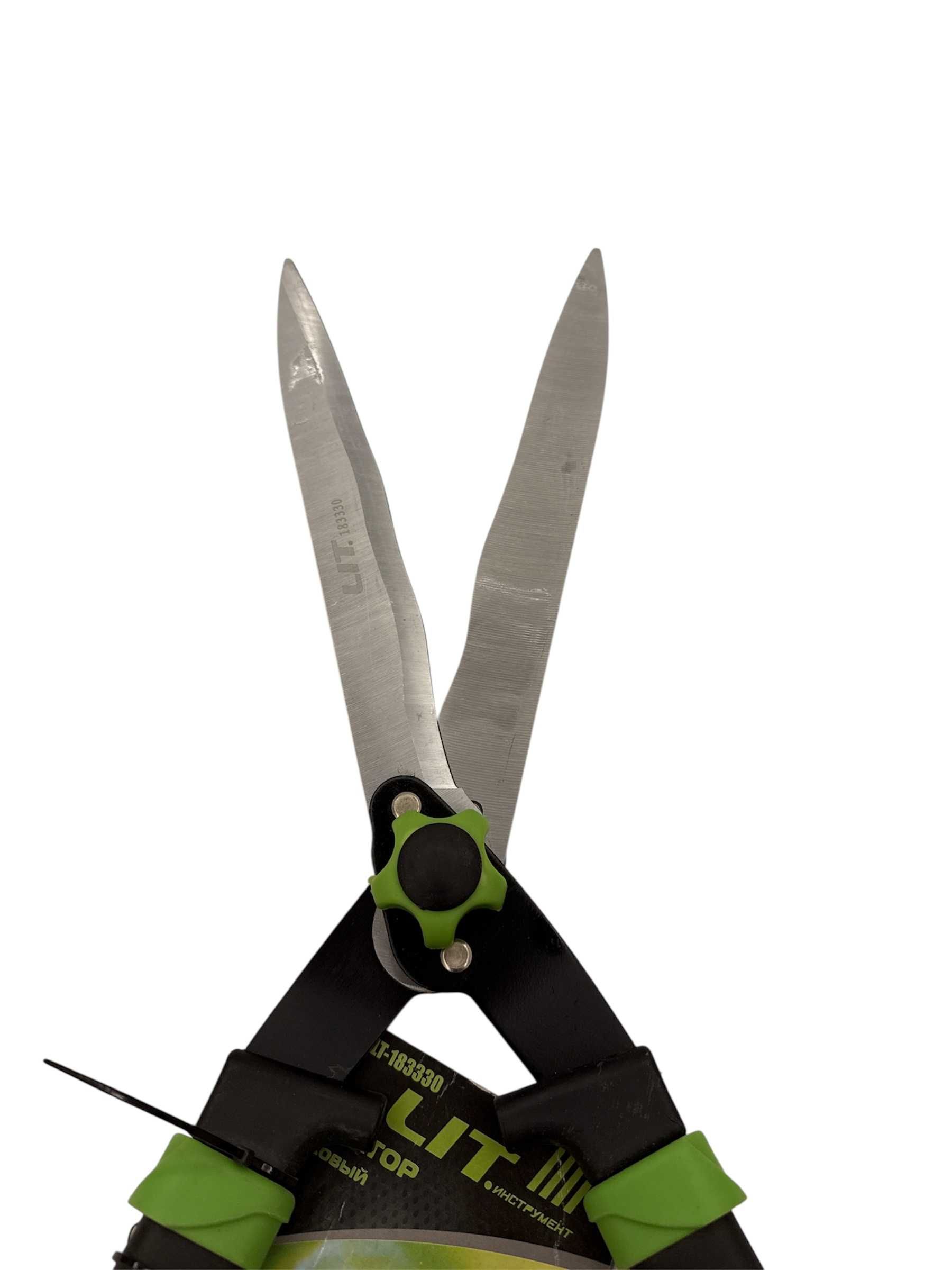 Садовый секатор LIT-183330 | Двуручный | Лезвие 65Mn | Green Pruning