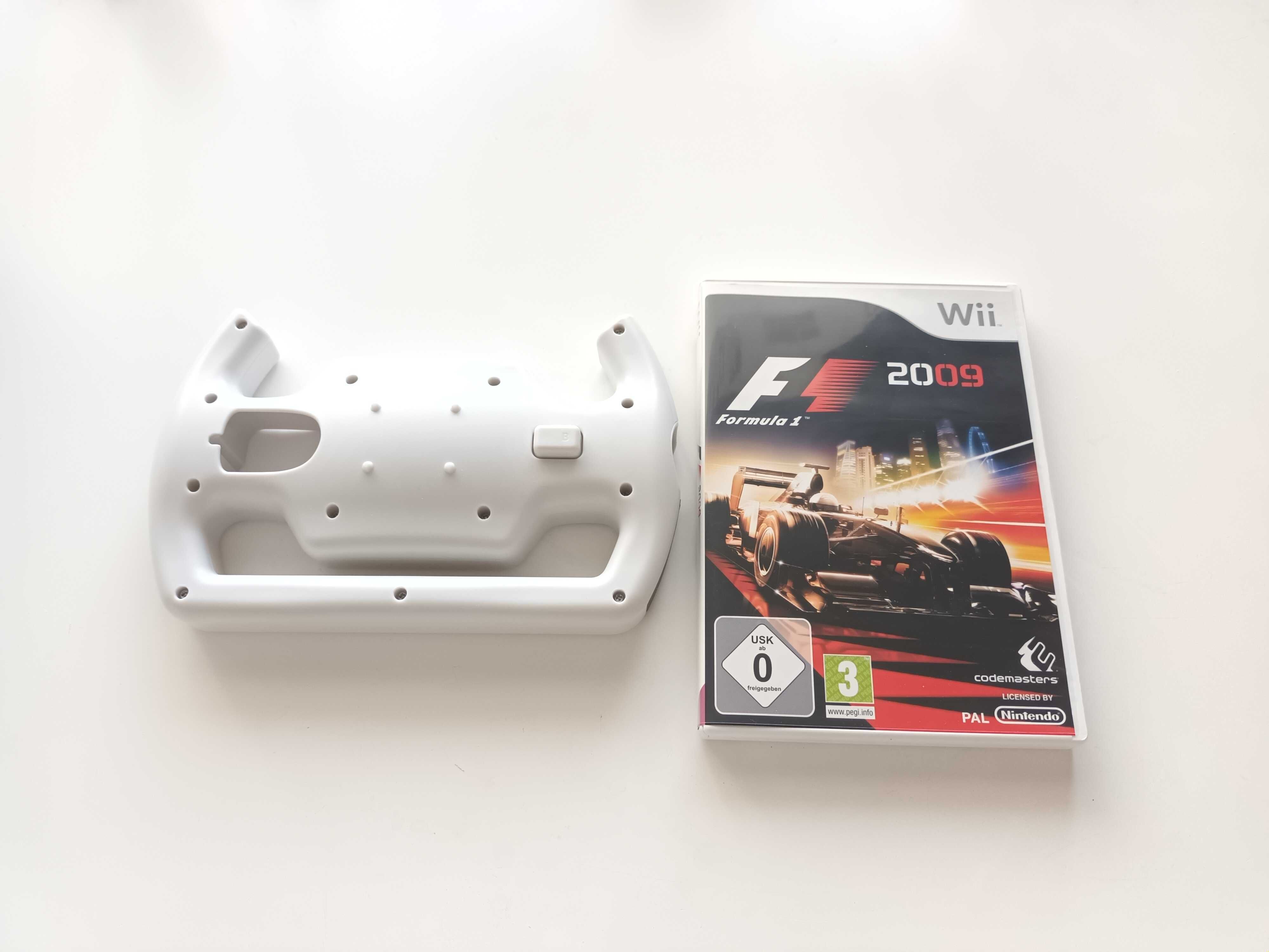 Комплект игра Formula 1 F1 + волан Nintendo Wii