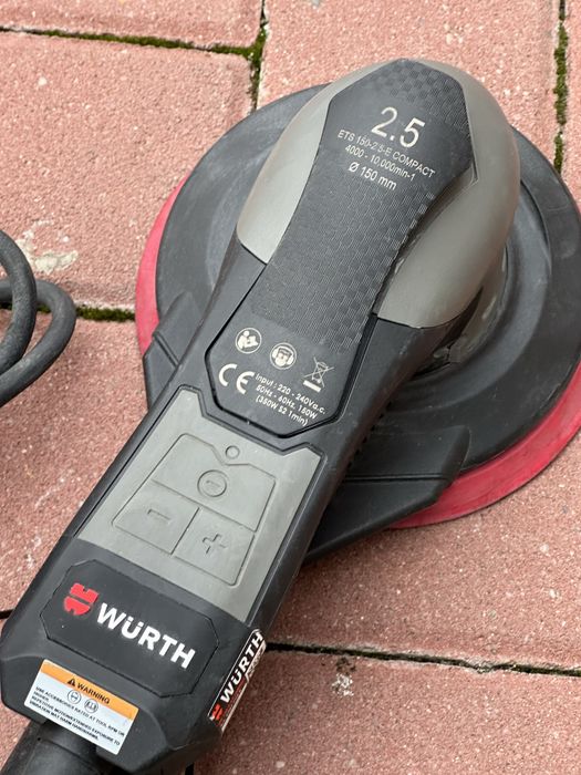 Slefuitoare orbitală wurth ets 150-2,5 e compact