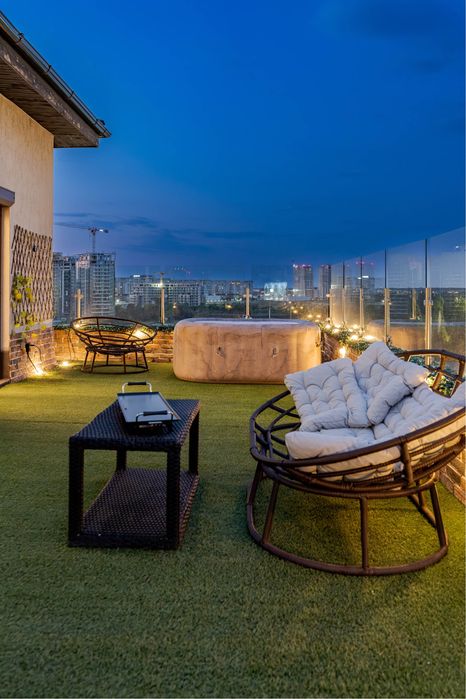 Penthouse CRACIUN REVELION 3 camere Floreasca jacuzzi terasa gratar
