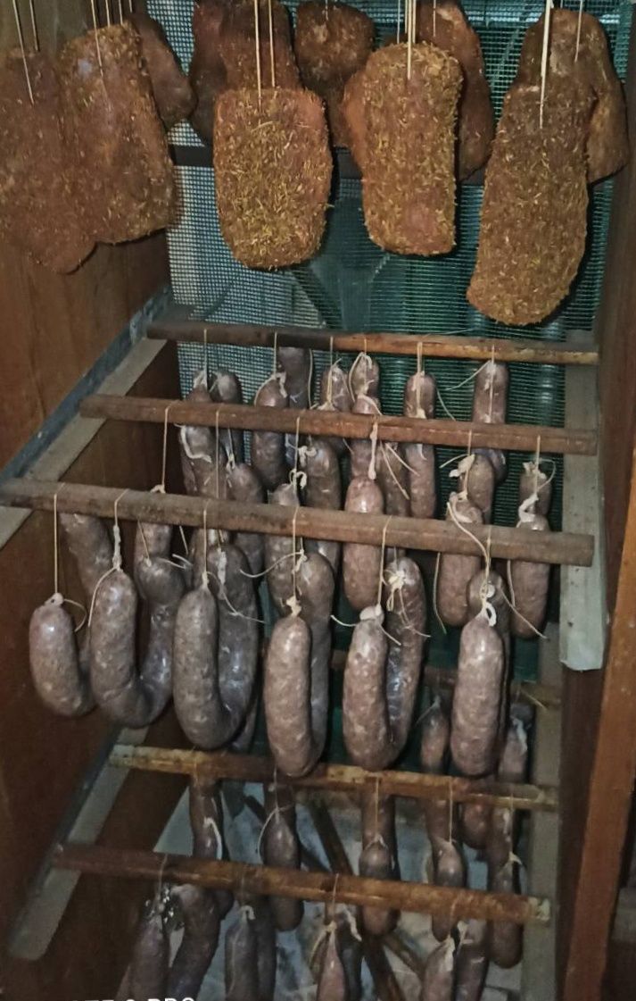 Продавам пушилня, топло и студено с външен димогенератор