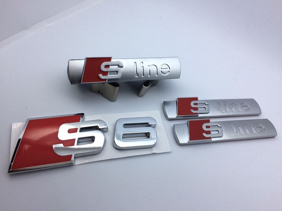 Set Embleme Audi S6-line