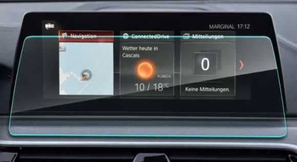 Folie Sticla Ecran Navigatie BMW Seria 5 6GT G30 G31 G32