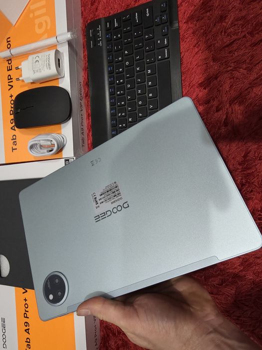 -Doogee Tab A9Pro Plus Vip Edition, Nou, 128Gb, 6Ram+24 extins, Negru,