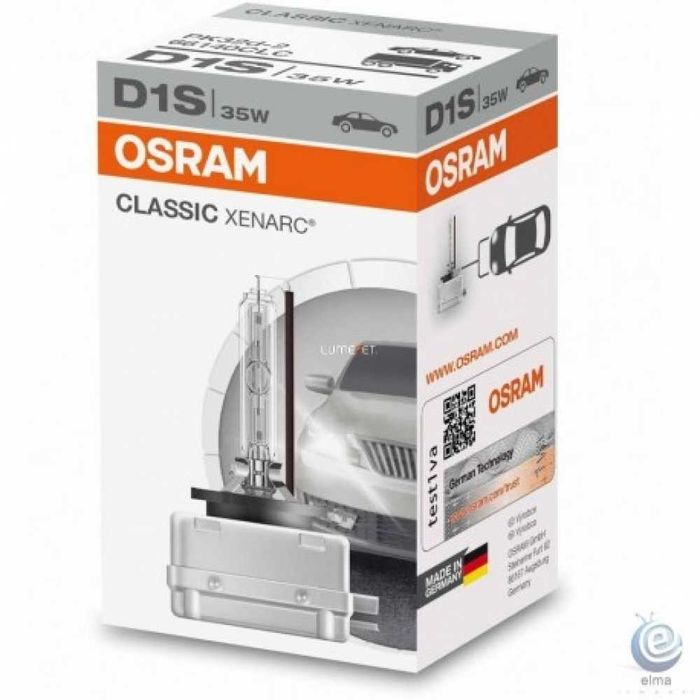 Bec xenon D1S/D2S/D2R/D3S/D4S/D4S Philips/Osram ORIGINALE OEM