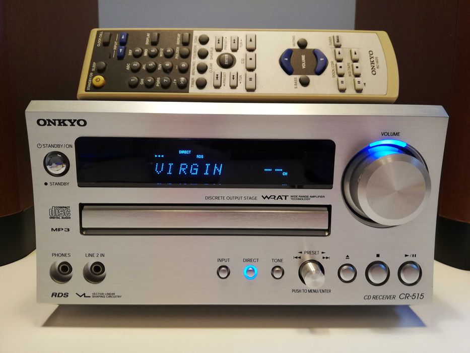 Combina ONKYO CR-515 (CD/Tuner/Amplif/Boxe/Telecomanda) - Impecabila