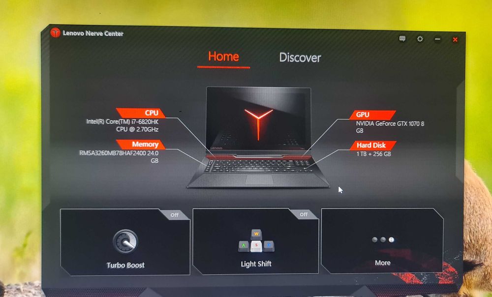 Lenovo legion y910 / 17.3 / 75hz/ GTX 1070 8GB