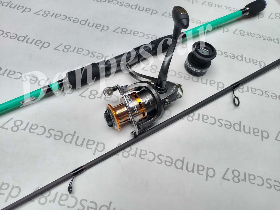 SET spinning Lanseta SAIMINO MIRAH 2,40m cu Mulineta FL EFB2000