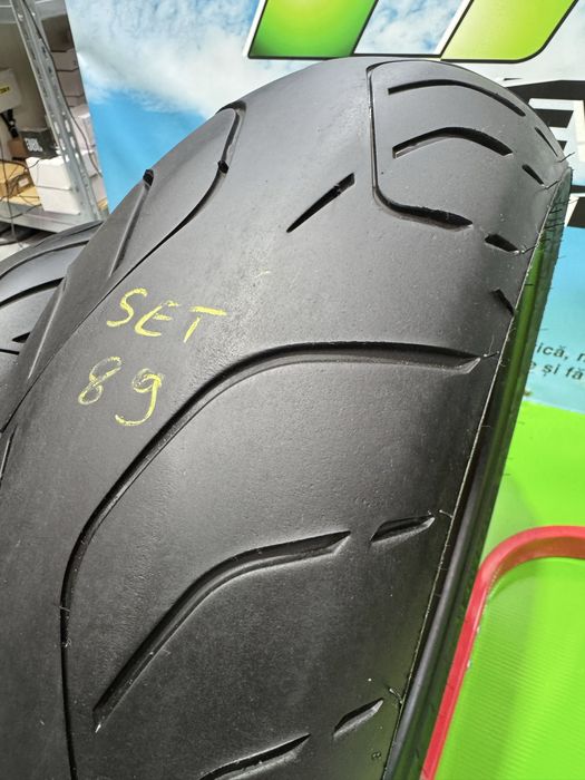 Set Anvelope Moto 120 70 17 si 190 55 17 Dunlop Roadsmart3 Set89