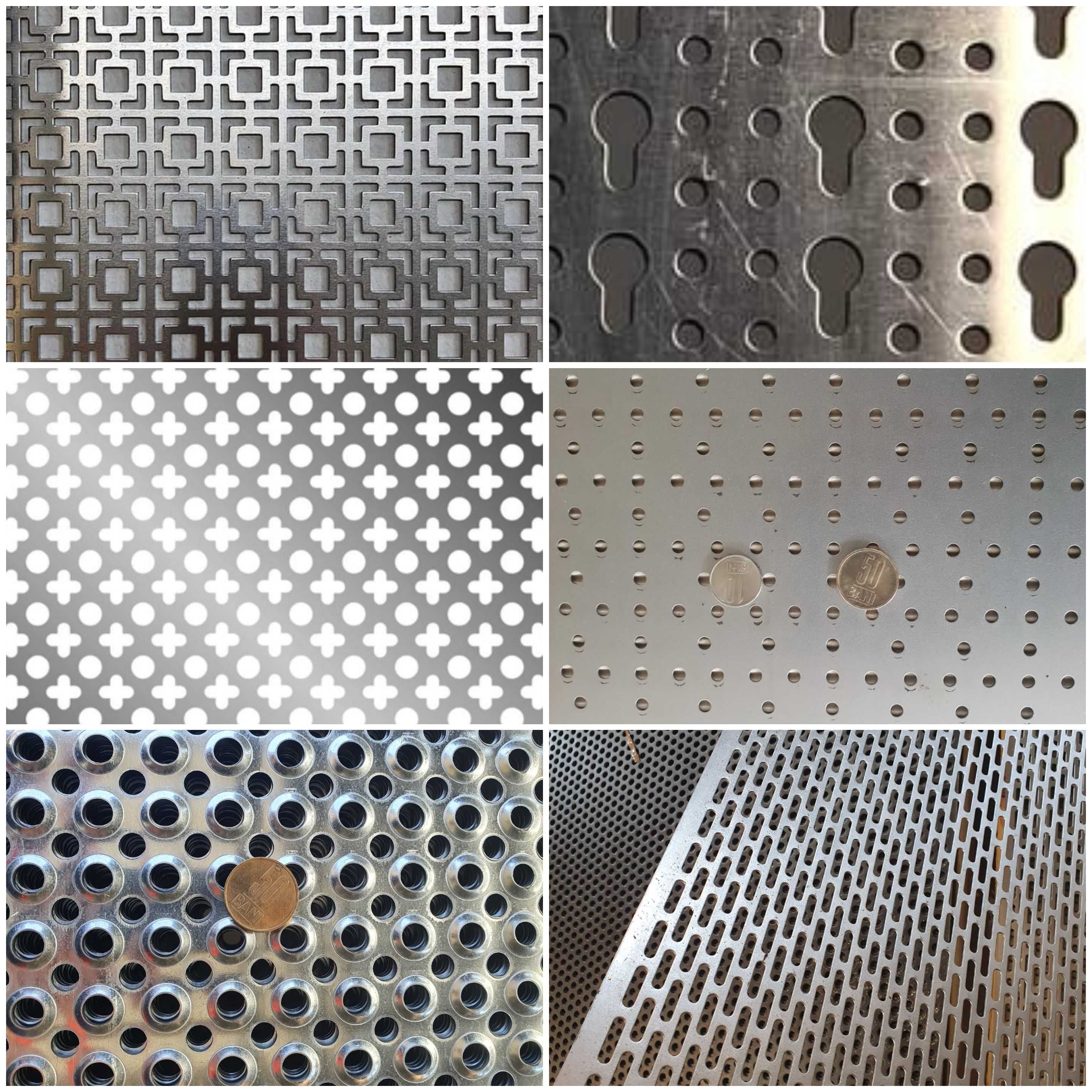 Table Perforate și Găurite din Oțel fi 3mm #1.5mm, Inox și Aluminiu