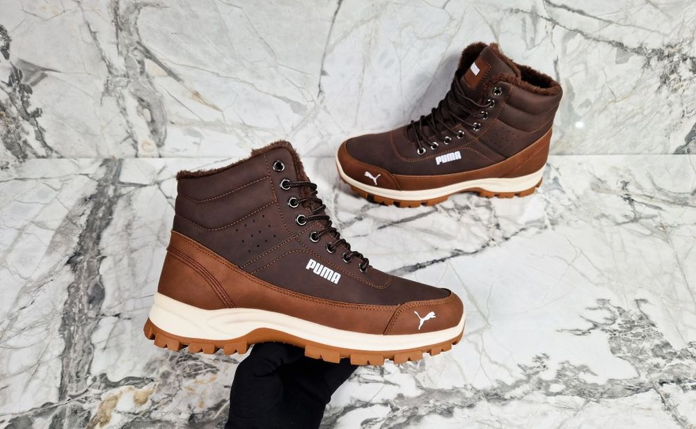 Мъжки топли кубинки с пух 40 номер