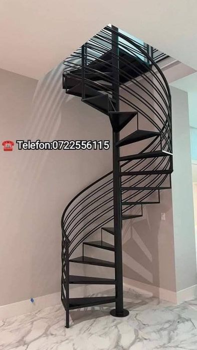 Realizăm la comandă: Scări Spirală