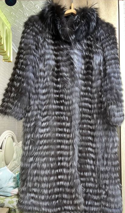 Шуба из чернобурки