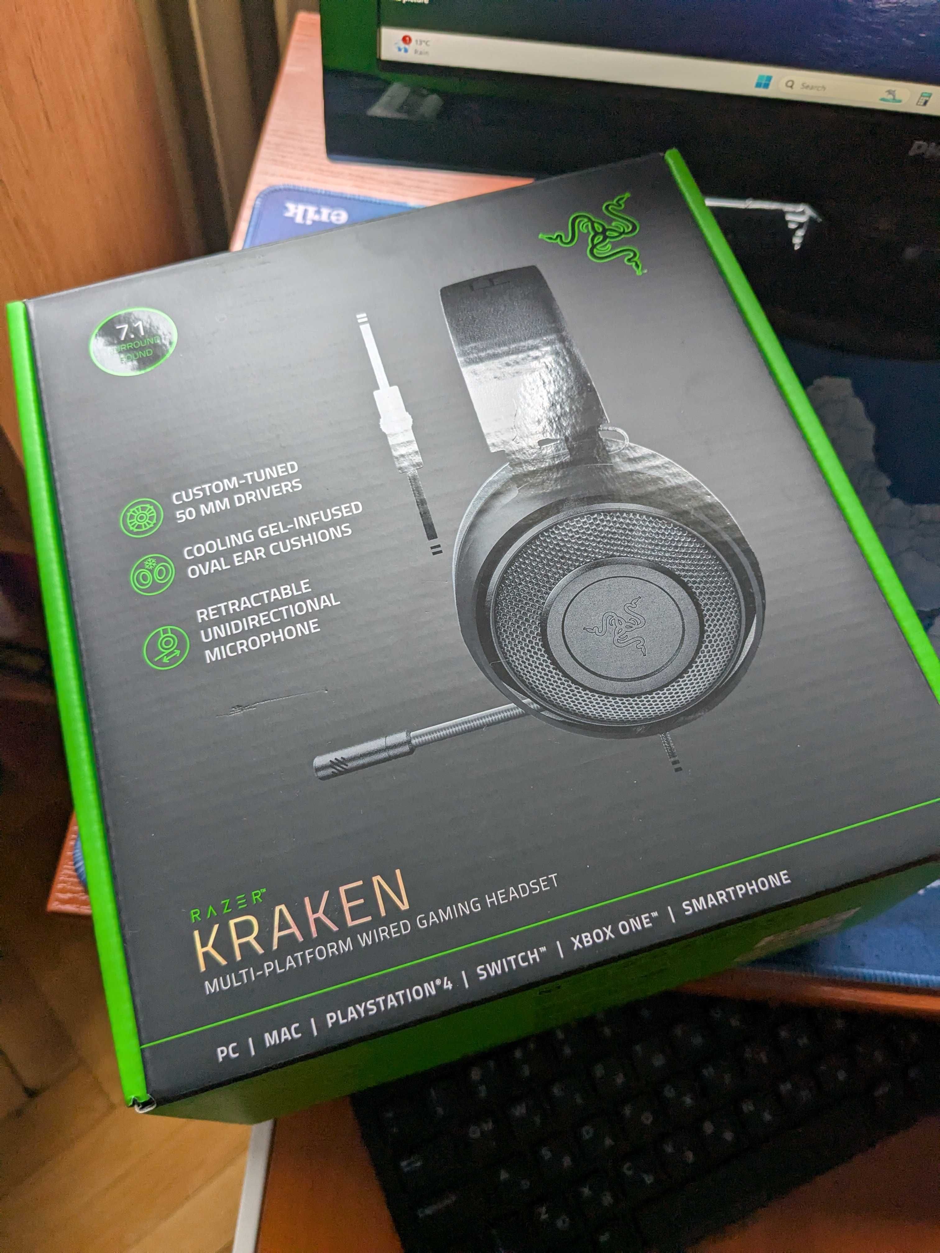 Слушалки Razer Kraken