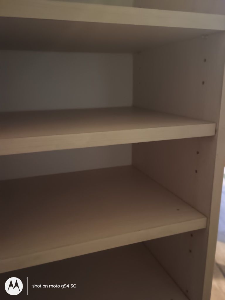 Нова етажерка за книги от светло ПДЧ, 4 рафта, 110/40/30 см