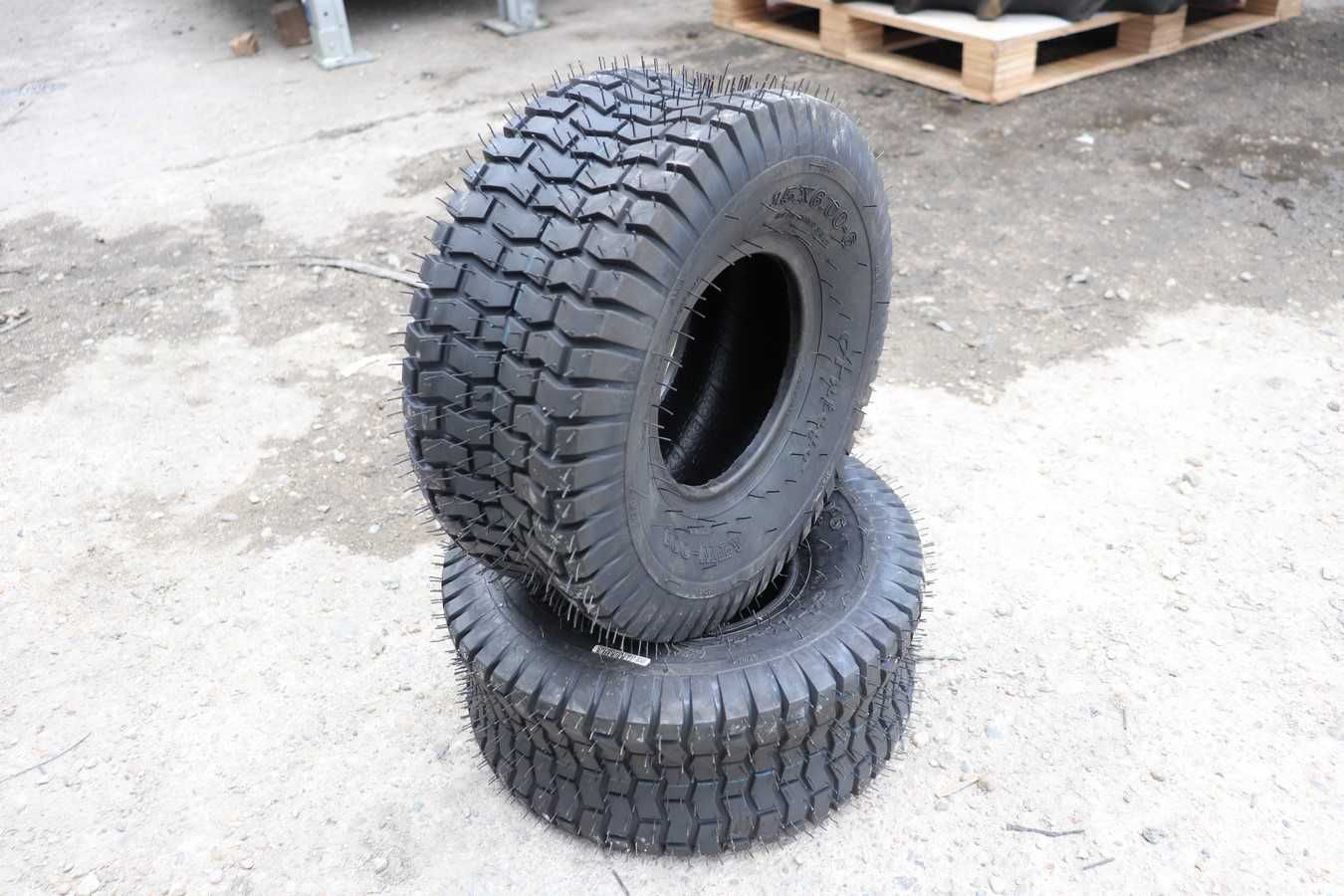 Anvelope noi ANTEGO 15X6.00-6 cauciucuri pentru tractor gazon