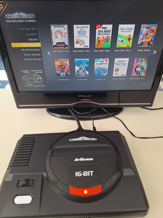 Console Sega Mega Drive Flashback HD, 85 Built-In Games