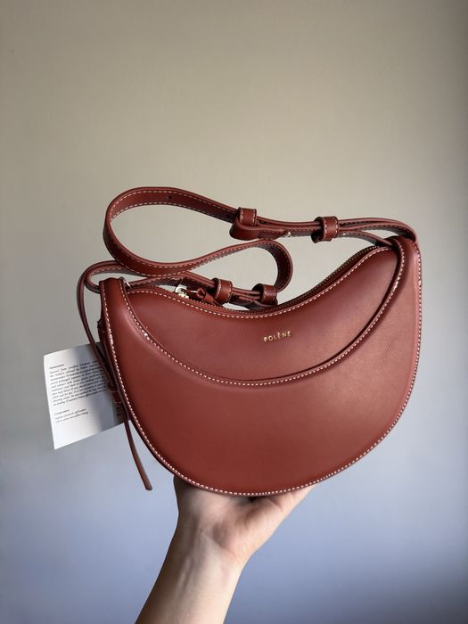 geanta Polene maro caramiziu