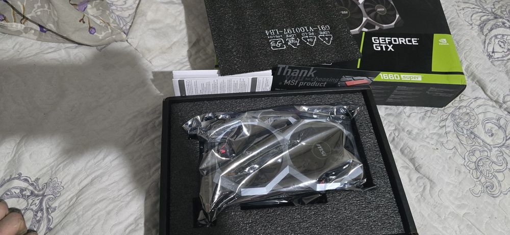 Msi 1660 SUPER ventus xs oc edition 6GB GDDR6 в отличном состоянии