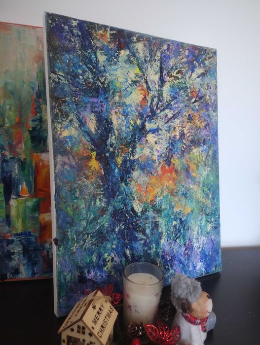 Картина. Маслени бои върху платно.