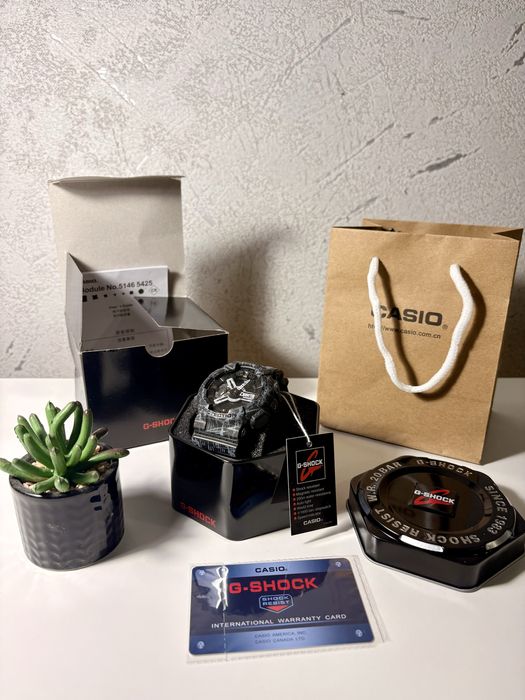 Casio G-Shock GA-110SL-1A Slash Pattern