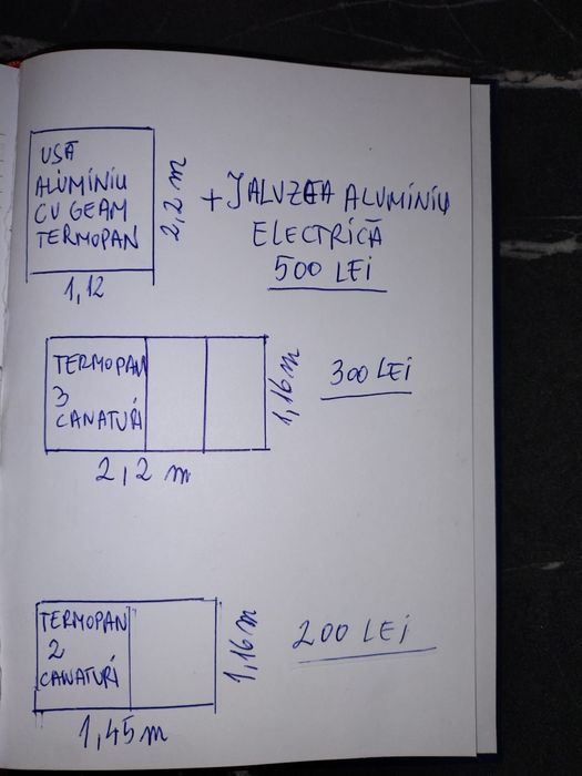 Termopane si usa termopan de vanzare