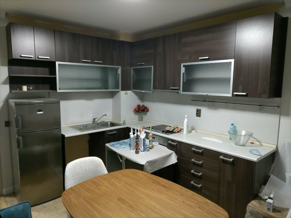 Кухня пдч / стъкло венге