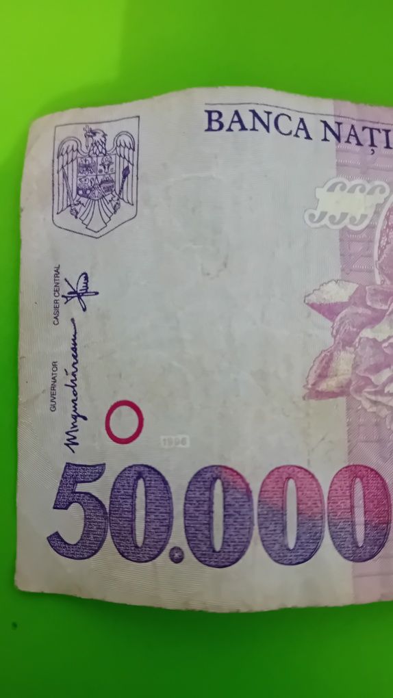 Bacnota 50.000 lei anul 1996