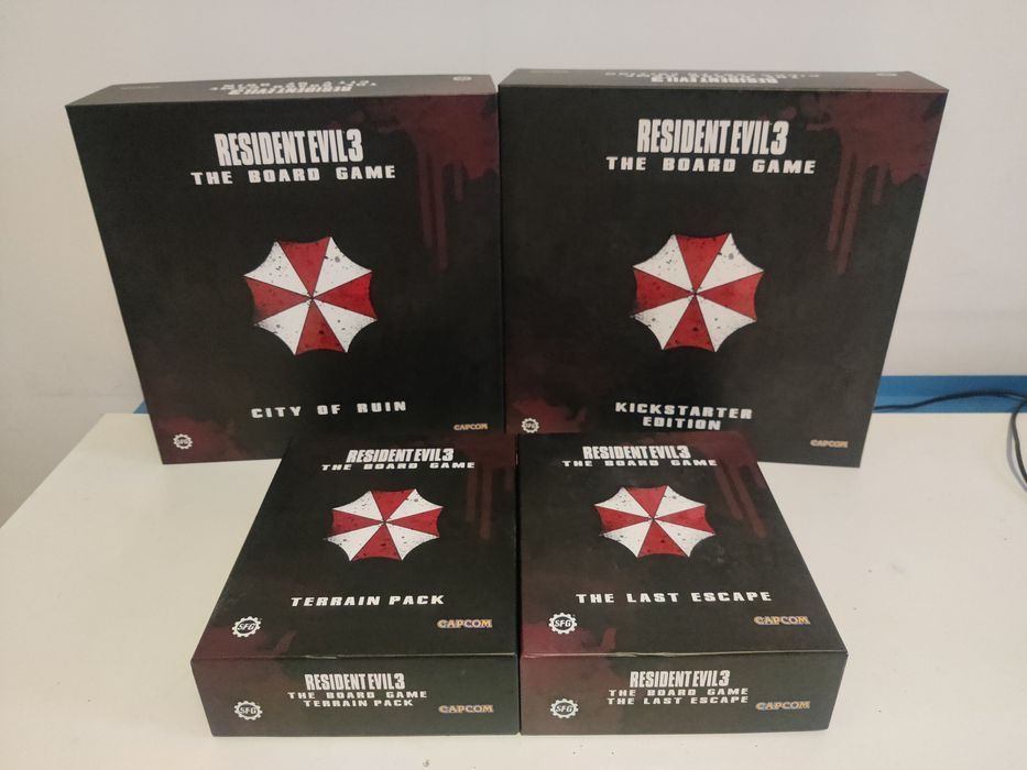 Resident Evil 3 Kickstarter joc de societate boardgame