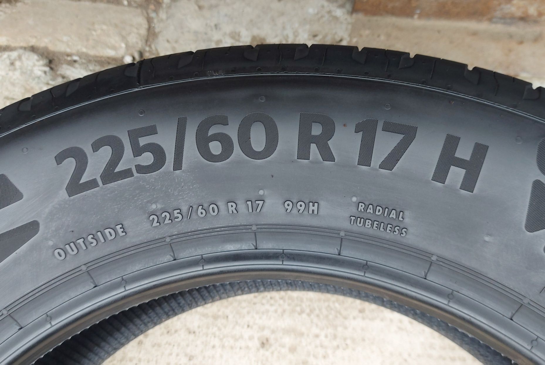Set 4buc 225/60 R17 99H Continental EcoContat 6 vară