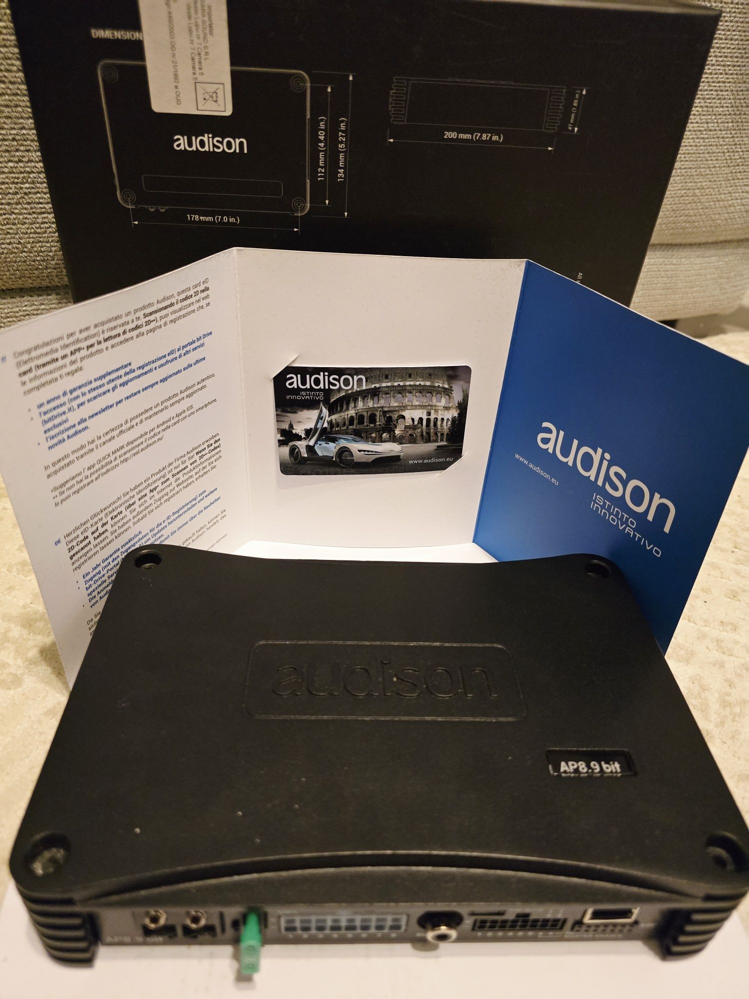 Audison AP8.9 Amplificator DSP