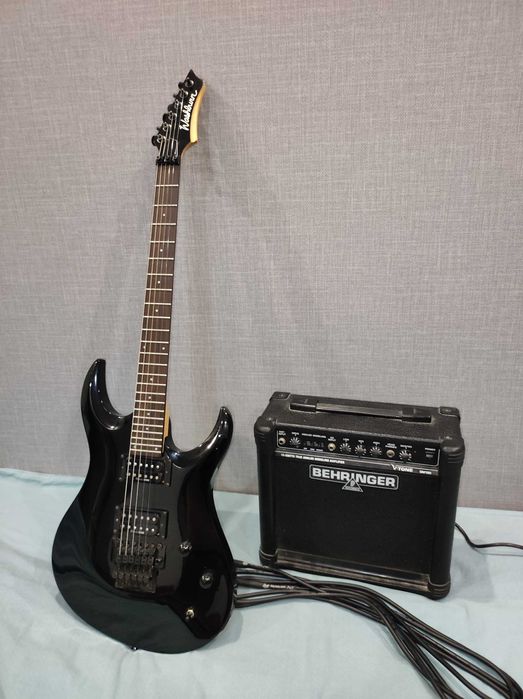 Продаю электрогитару Washburn — полный комплект, всё готово к игре!