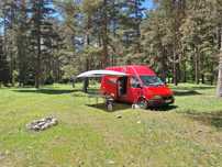Бюджетен бус-кемпер Ford Transit 97-ма