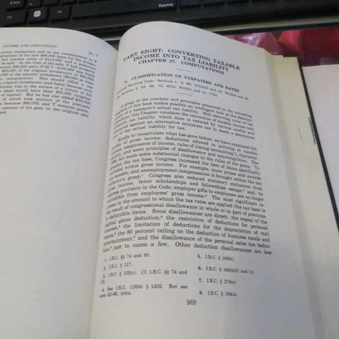 Fundamentals of Federal Income Taxation Cases and Materials - College