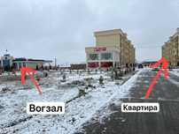 Продается однакомнатная квартира в центре города Замина