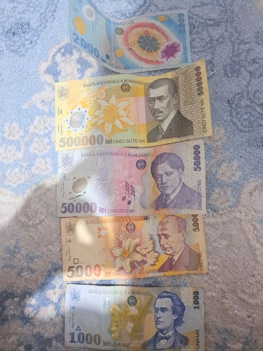 De vânzare bancnote pentru colectie