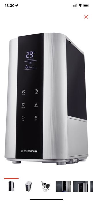 Увлажнитель воздуха Polaris PUH 0806Di черный