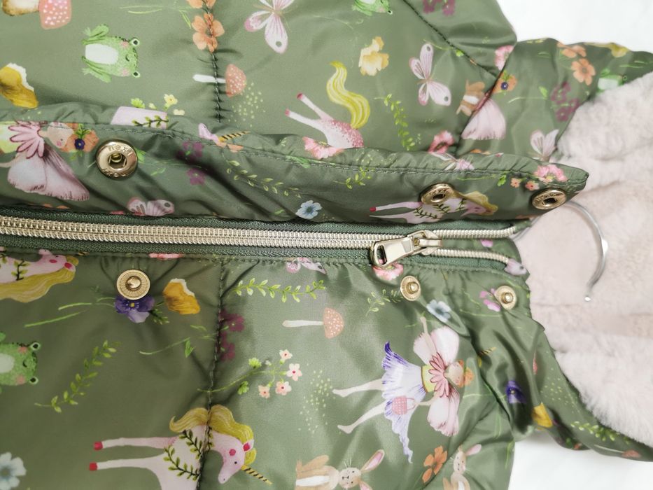 Geaca copii Next groasa pufoasa ușoară mărimea 12-18 luni