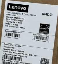 SIGILAT ! Laptop Lenovo IdeaPad Slim 3 14AMN8 Ryzen 5 512GB 16GB Ram