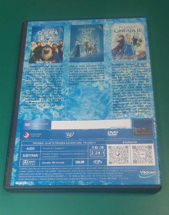 Frozen 1 / Frozen 2/ Sarbatori cu Olaf Dublate romana
